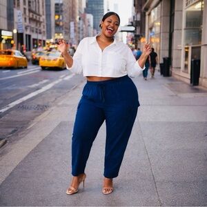 Torrid Navy Blue 2pc Set